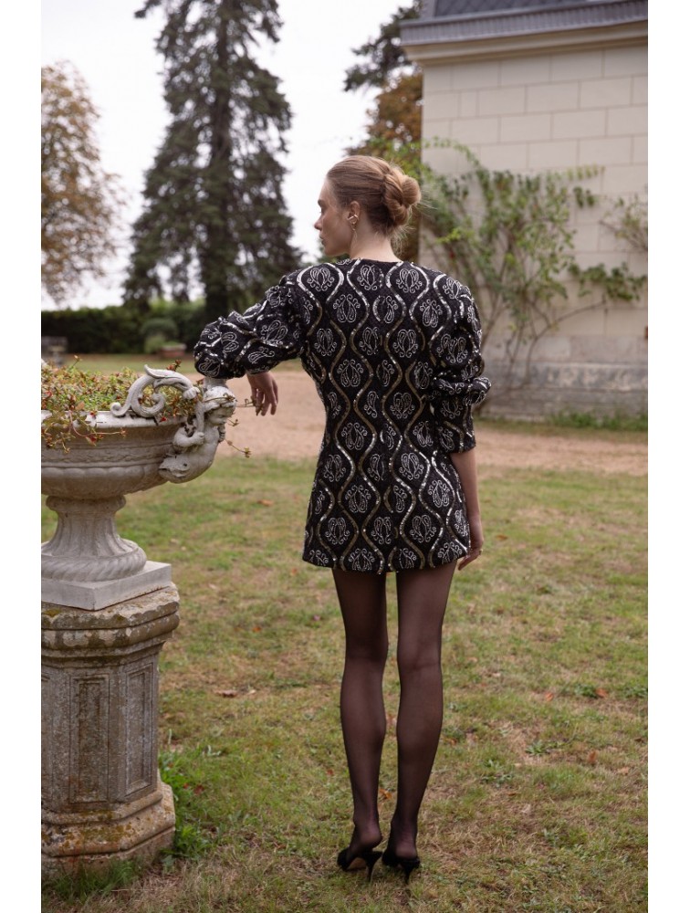 NIDODILEDA Juliette Blazer Dress Μα΄υρο Μπλέιζερ Φόρεμα LIMITED